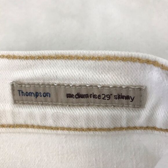 Citizens of Humanity Thompson Medium Rise 29” Skinny white jeans - Picture 7 of 15